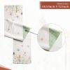 imageMaison dHermine Table Runner 100 Cotton Single Layer Easter Table Runners 72 inches Long Home Kitchen Dining Party ampamp Camping  Easter Decorations Spring ampamp Summer Printemps 1450quot x 72quot02  Botanical Fresh