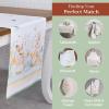 imageMaison dHermine Table Runner 100 Cotton Single Layer Easter Table Runners 72 inches Long Home Kitchen Dining Party ampamp Camping  Easter Decorations Spring ampamp Summer Printemps 1450quot x 72quot15  Easter Dew