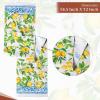 imageMaison dHermine Table Runner 100 Cotton Single Layer Easter Table Runners 72 inches Long Home Kitchen Dining Party ampamp Camping  Easter Decorations Spring ampamp Summer Printemps 1450quot x 72quot11  Cedrat