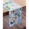 imageMaison dHermine Table Runner 100 Cotton Single Layer Easter Table Runners 72 inches Long Home Kitchen Dining Party ampamp Camping  Easter Decorations Spring ampamp Summer Printemps 1450quot x 72quot26  Passiflora