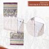 imageMaison dHermine Table Runner 100 Cotton Single Layer Easter Table Runners 72 inches Long Home Kitchen Dining Party ampamp Camping  Easter Decorations Spring ampamp Summer Printemps 1450quot x 72quot18  Fanny Lavender