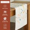 imageMaison dHermine Table Runner 100 Cotton Single Layer Easter Table Runners 72 inches Long Home Kitchen Dining Party ampamp Camping  Easter Decorations Spring ampamp Summer Printemps 1450quot x 72quot03  Colmar