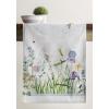imageMaison dHermine Table Runner 100 Cotton Single Layer Easter Table Runners 72 inches Long Home Kitchen Dining Party ampamp Camping  Easter Decorations Spring ampamp Summer Printemps 1450quot x 72quot07  Fleurs De Mai