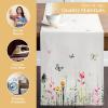 imageMaison dHermine Table Runner 100 Cotton Single Layer Easter Table Runners 72 inches Long Home Kitchen Dining Party ampamp Camping  Easter Decorations Spring ampamp Summer Printemps 1450quot x 72quot02  Botanical Fresh