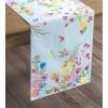 imageMaison dHermine Table Runner 100 Cotton Single Layer Easter Table Runners 72 inches Long Home Kitchen Dining Party ampamp Camping  Easter Decorations Spring ampamp Summer Printemps 1450quot x 72quot27  Jardin Dete  Mint