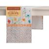 imageMaison dHermine Table Runner 100 Cotton Single Layer Easter Table Runners 72 inches Long Home Kitchen Dining Party ampamp Camping  Easter Decorations Spring ampamp Summer Printemps 1450quot x 72quot19  Summer Whisper