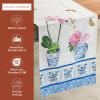 imageMaison dHermine Table Runner 100 Cotton Single Layer Easter Table Runners 72 inches Long Home Kitchen Dining Party ampamp Camping  Easter Decorations Spring ampamp Summer Printemps 1450quot x 72quot14  Canton