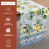 imageMaison dHermine Table Runner 100 Cotton Single Layer Easter Table Runners 72 inches Long Home Kitchen Dining Party ampamp Camping  Easter Decorations Spring ampamp Summer Printemps 1450quot x 72quot28  Citrus