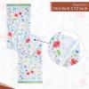 imageMaison dHermine Table Runner 100 Cotton Single Layer Easter Table Runners 72 inches Long Home Kitchen Dining Party ampamp Camping  Easter Decorations Spring ampamp Summer Printemps 1450quot x 72quot24  Just Floral