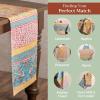 imageMaison dHermine Table Runner 100 Cotton Single Layer Easter Table Runners 72 inches Long Home Kitchen Dining Party ampamp Camping  Easter Decorations Spring ampamp Summer Printemps 1450quot x 72quot04  Marquise