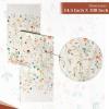 imageMaison dHermine Table Runner 100 Cotton Single Layer Easter Table Runners 72 inches Long Home Kitchen Dining Party ampamp Camping  Easter Decorations Spring ampamp Summer Printemps 1450quot x 72quot03  Colmar