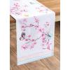 imageMaison dHermine Table Runner 100 Cotton Single Layer Easter Table Runners 72 inches Long Home Kitchen Dining Party ampamp Camping  Easter Decorations Spring ampamp Summer Printemps 1450quot x 72quot08  Blossoms in Spring