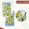 imageMaison dHermine Table Runner 100 Cotton Single Layer Easter Table Runners 72 inches Long Home Kitchen Dining Party ampamp Camping  Easter Decorations Spring ampamp Summer Printemps 1450quot x 72quot11  Cedrat