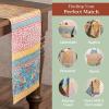 imageMaison dHermine Table Runner 100 Cotton Single Layer Easter Table Runners 72 inches Long Home Kitchen Dining Party ampamp Camping  Easter Decorations Spring ampamp Summer Printemps 1450quot x 72quot04  Marquise