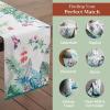 imageMaison dHermine Table Runner 100 Cotton Single Layer Easter Table Runners 72 inches Long Home Kitchen Dining Party ampamp Camping  Easter Decorations Spring ampamp Summer Printemps 1450quot x 72quot20  Tropiques