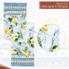 imageMaison dHermine Table Runner 100 Cotton Single Layer Easter Table Runners 72 inches Long Home Kitchen Dining Party ampamp Camping  Easter Decorations Spring ampamp Summer Printemps 1450quot x 72quot28  Citrus