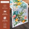 imageMaison dHermine Table Runner 100 Cotton Single Layer Easter Table Runners 72 inches Long Home Kitchen Dining Party ampamp Camping  Easter Decorations Spring ampamp Summer Printemps 1450quot x 72quot16  Agrume