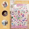 imageMaison dHermine Table Runner 100 Cotton Single Layer Easter Table Runners 72 inches Long Home Kitchen Dining Party ampamp Camping  Easter Decorations Spring ampamp Summer Printemps 1450quot x 72quot13  Chardon