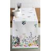 imageMaison dHermine Table Runner 100 Cotton Single Layer Easter Table Runners 72 inches Long Home Kitchen Dining Party ampamp Camping  Easter Decorations Spring ampamp Summer Printemps 1450quot x 72quot10  Printemps