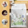 imageMaison dHermine Table Runner 100 Cotton Single Layer Easter Table Runners 72 inches Long Home Kitchen Dining Party ampamp Camping  Easter Decorations Spring ampamp Summer Printemps 1450quot x 72quot07  Fleurs De Mai