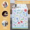 imageMaison dHermine Table Runner 100 Cotton Single Layer Easter Table Runners 72 inches Long Home Kitchen Dining Party ampamp Camping  Easter Decorations Spring ampamp Summer Printemps 1450quot x 72quot24  Just Floral
