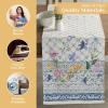 imageMaison dHermine Table Runner 100 Cotton Single Layer Easter Table Runners 72 inches Long Home Kitchen Dining Party ampamp Camping  Easter Decorations Spring ampamp Summer Printemps 1450quot x 72quot05  Faience