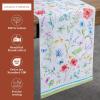 imageMaison dHermine Table Runner 100 Cotton Single Layer Easter Table Runners 72 inches Long Home Kitchen Dining Party ampamp Camping  Easter Decorations Spring ampamp Summer Printemps 1450quot x 72quot24  Just Floral