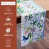imageMaison dHermine Table Runner 100 Cotton Single Layer Easter Table Runners 72 inches Long Home Kitchen Dining Party ampamp Camping  Easter Decorations Spring ampamp Summer Printemps 1450quot x 72quot26  Passiflora
