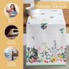 imageMaison dHermine Table Runner 100 Cotton Single Layer Easter Table Runners 72 inches Long Home Kitchen Dining Party ampamp Camping  Easter Decorations Spring ampamp Summer Printemps 1450quot x 72quot10  Printemps
