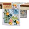 imageMaison dHermine Table Runner 100 Cotton Single Layer Easter Table Runners 72 inches Long Home Kitchen Dining Party ampamp Camping  Easter Decorations Spring ampamp Summer Printemps 1450quot x 72quot16  Agrume