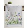 imageMaison dHermine Table Runner 100 Cotton Single Layer Easter Table Runners 72 inches Long Home Kitchen Dining Party ampamp Camping  Easter Decorations Spring ampamp Summer Printemps 1450quot x 72quot07  Fleurs De Mai
