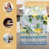 imageMaison dHermine Table Runner 100 Cotton Single Layer Easter Table Runners 72 inches Long Home Kitchen Dining Party ampamp Camping  Easter Decorations Spring ampamp Summer Printemps 1450quot x 72quot28  Citrus