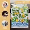 imageMaison dHermine Table Runner 100 Cotton Single Layer Easter Table Runners 72 inches Long Home Kitchen Dining Party ampamp Camping  Easter Decorations Spring ampamp Summer Printemps 1450quot x 72quot11  Cedrat