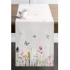 imageMaison dHermine Table Runner 100 Cotton Single Layer Easter Table Runners 72 inches Long Home Kitchen Dining Party ampamp Camping  Easter Decorations Spring ampamp Summer Printemps 1450quot x 72quot02  Botanical Fresh