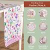 imageMaison dHermine Table Runner 100 Cotton Single Layer Easter Table Runners 72 inches Long Home Kitchen Dining Party ampamp Camping  Easter Decorations Spring ampamp Summer Printemps 1450quot x 72quot13  Chardon