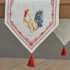 imageMaison dHermine Table Runner 100 Cotton Single Layer Easter Table Runners 72 inches Long Home Kitchen Dining Party ampamp Camping  Easter Decorations Spring ampamp Summer Printemps 1450quot x 72quot23  Campagne