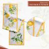 imageMaison dHermine Table Runner 100 Cotton Single Layer Easter Table Runners 72 inches Long Home Kitchen Dining Party ampamp Camping  Easter Decorations Spring ampamp Summer Printemps 1450quot x 72quot01  Limoncello