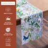 imageMaison dHermine Table Runner 100 Cotton Single Layer Easter Table Runners 72 inches Long Home Kitchen Dining Party ampamp Camping  Easter Decorations Spring ampamp Summer Printemps 1450quot x 72quot26  Passiflora