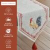 imageMaison dHermine Table Runner 100 Cotton Single Layer Easter Table Runners 72 inches Long Home Kitchen Dining Party ampamp Camping  Easter Decorations Spring ampamp Summer Printemps 1450quot x 72quot23  Campagne