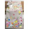 imageMaison dHermine Table Runner 100 Cotton Single Layer Easter Table Runners 72 inches Long Home Kitchen Dining Party ampamp Camping  Easter Decorations Spring ampamp Summer Printemps 1450quot x 72quot25  Jardin Dete  Fog