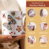 imageMaison d Hermine Coffee Mug with Handles Fine Bone China Pack of One Coffee Mug for Hot Beverages Cappuccino Latte Home Restaurant Perfect for Men ampamp Women Champ De Mars  Paris 15 Ounce4  Happy Florals  High Summer Butterfliess