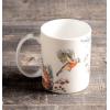imageMaison d Hermine Coffee Mug with Handles Fine Bone China Pack of One Coffee Mug for Hot Beverages Cappuccino Latte Home Restaurant Perfect for Men ampamp Women Champ De Mars  Paris 15 Ounce1  Whitish Shabby Chique  Winter Robin