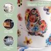 imageMaison d Hermine Coffee Mug with Handles Fine Bone China Pack of One Coffee Mug for Hot Beverages Cappuccino Latte Home Restaurant Perfect for Men ampamp Women Champ De Mars  Paris 15 Ounce4  Happy Florals  High Summer Butterfliess