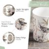 imageMaison d Hermine Coffee Mug with Handles Fine Bone China Pack of One Coffee Mug for Hot Beverages Cappuccino Latte Home Restaurant Perfect for Men ampamp Women Champ De Mars  Paris 15 Ounce6  Meadow Florals  Brown Meadow Mornings