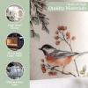 imageMaison d Hermine Coffee Mug with Handles Fine Bone China Pack of One Coffee Mug for Hot Beverages Cappuccino Latte Home Restaurant Perfect for Men ampamp Women Champ De Mars  Paris 15 Ounce1  Whitish Shabby Chique  Winter Robin
