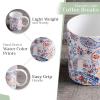 imageMaison d Hermine Coffee Mug with Handles Fine Bone China Pack of One Coffee Mug for Hot Beverages Cappuccino Latte Home Restaurant Perfect for Men ampamp Women Champ De Mars  Paris 15 Ounce8  Indian Floral
