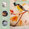 imageMaison d Hermine Coffee Mug with Handles Fine Bone China Pack of One Coffee Mug for Hot Beverages Cappuccino Latte Home Restaurant Perfect for Men ampamp Women Champ De Mars  Paris 15 Ounce3  Oak Leaves  Robin Loves Berries