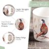 imageMaison d Hermine Coffee Mug with Handles Fine Bone China Pack of One Coffee Mug for Hot Beverages Cappuccino Latte Home Restaurant Perfect for Men ampamp Women Champ De Mars  Paris 15 Ounce7  Faisan DAutomne  Matin DAutomne