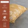 imageMaison d Hermine Decorative Pillow Covers 20x20 Inch Square 100 Cotton Throw Pillow Covers with Zipper  Chair Couches Sofas Bedroom Home for Easter Decorations Savana Jouy  Beige15  Louxor  Dark Beige