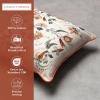 imageMaison d Hermine Decorative Pillow Covers 20x20 Inch Square 100 Cotton Throw Pillow Covers with Zipper  Chair Couches Sofas Bedroom Home for Easter Decorations Savana Jouy  Beige27  Dalida  Beige